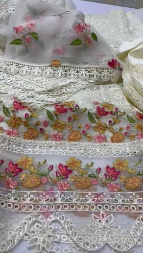 Rs 10500 Aneela’s organza stitched Emb 3pc ( XL) Rs 10500 Aneela’s organza stitched Emb 3pc ( XL)